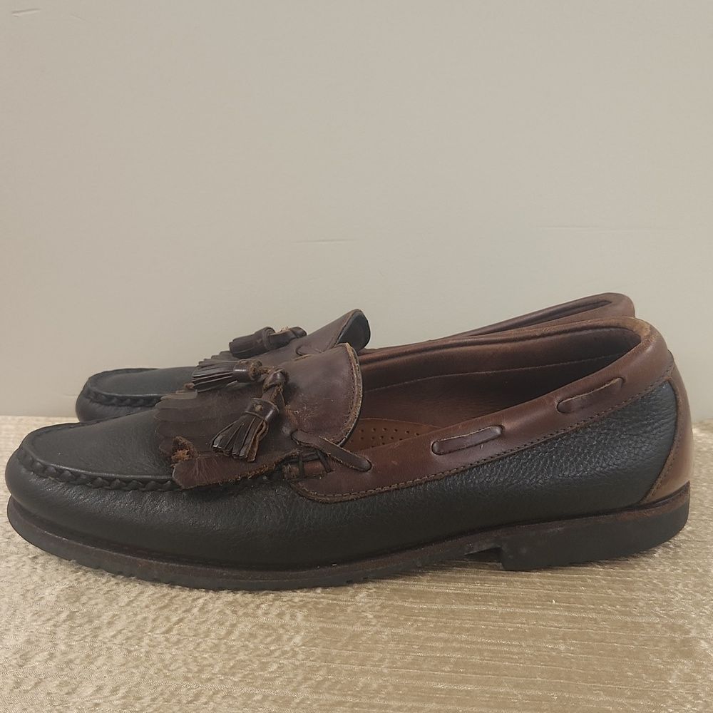 Allen Edmonds Leather Tassel Loafers 7.5 D